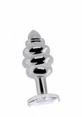 226177 - Ribbed Diamond Plug - 3.15 Inch - Just for you desires