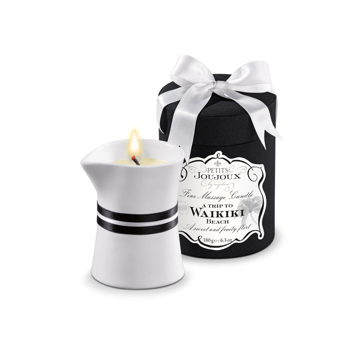 226544 - Petits Joujoux A Trip To Waikiki Beach Massage Candle - 190G - Just for you desires