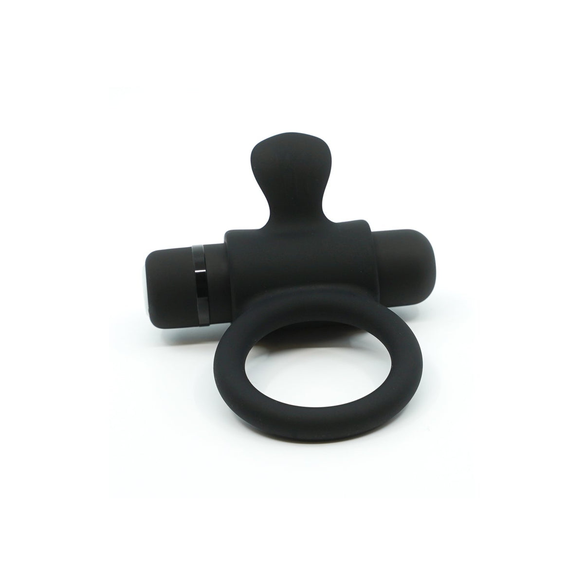 Nu Sensuelle Silicone Bullet Ring Black - Just for you desires