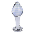 230414 - Lucent Prima Glass Butt Plug - Just for you desires