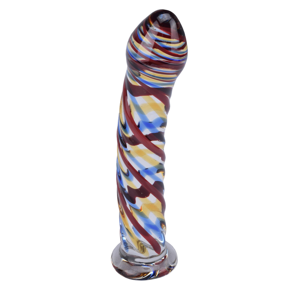 230418 - Lucent Tartan Glass Massager - 6.8 Inch - Just for you desires