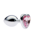 231865 - Kinki Range Jewelled Heart Butt Plug - 2.8 Inch - Just for you desires