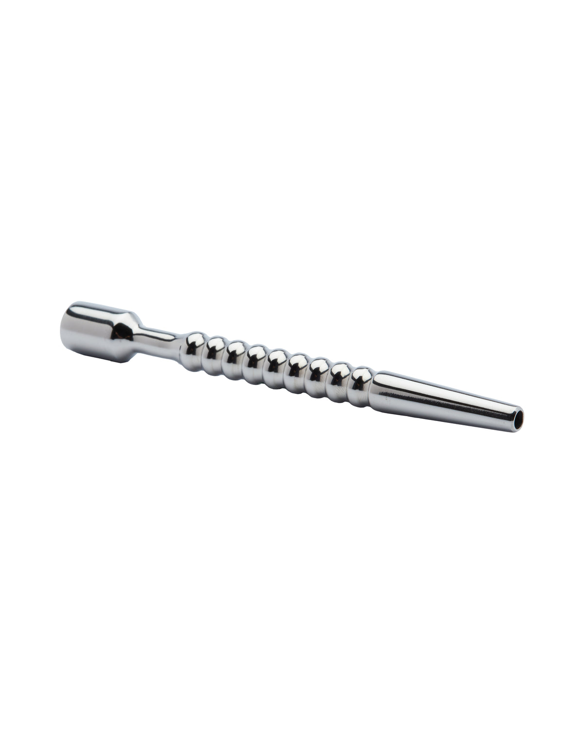 232051 - Kinki Range Stainless Steel Ridged Urethral Sound - 4.3 Inch - Just for you desires