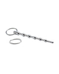 232062 - Kinki Range Stainless Steel Beaded Penis Plug - 5.1 Inch - Just for you desires