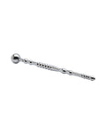 232069 - Kinki Range Stainless Steel Ribbed Penis Plug - 5.7 Inch - Just for you desires