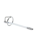 232070 - Kinki Range Stainless Steel And Clear Cum Through Plug - 4.5 Inch - Just for you desires