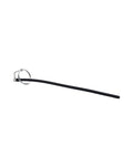 232079 - Kinki Range Silicone And Stainless Steel Ringed Urethral Sound - 9.8 Inch - Just for you desires