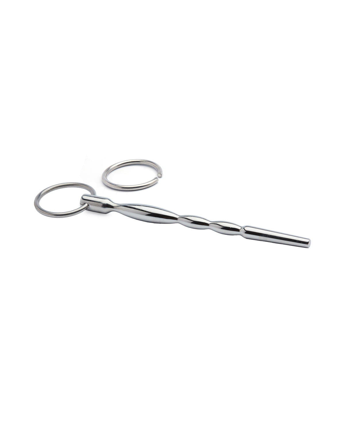 232106 - Kinki Range Stainless Steel Bead Penis Plug - 5 Inch - Just for you desires