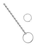 232109 - Kinki Range Stainless Steel Beaded Penis Plug - 5.9 Inch - Just for you desires