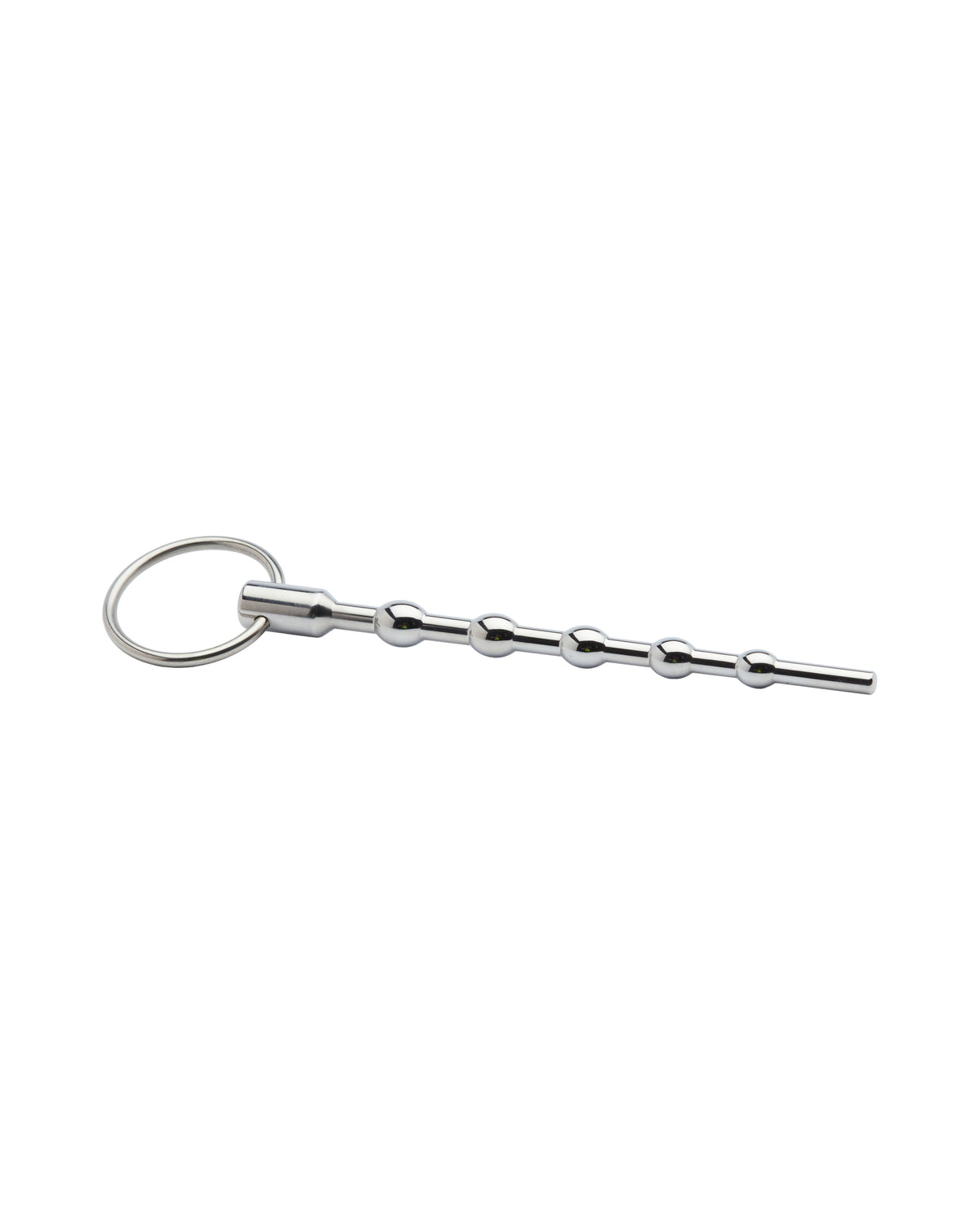 232110 - Kinki Range Stainless Steel Tapered Ball Penis Plug - 5.1 Inch - Just for you desires