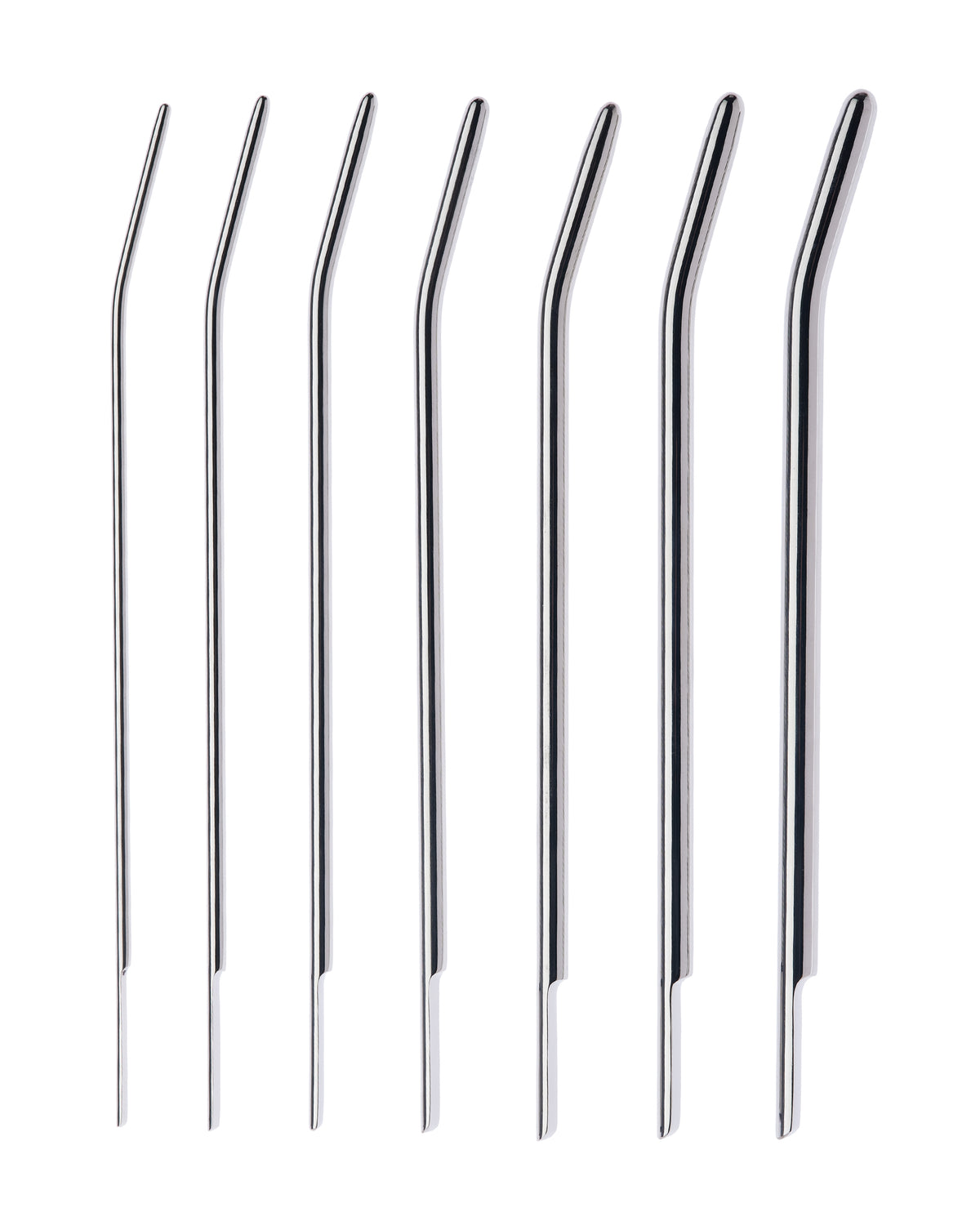 232134 - Kinki Range Stainless Steel 7 Piece Penis Plug Set - Just for you desires