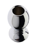 232315 - Kinki Range Ribbed Alloy Enema Ball - 2.7 Inch - Just for you desires
