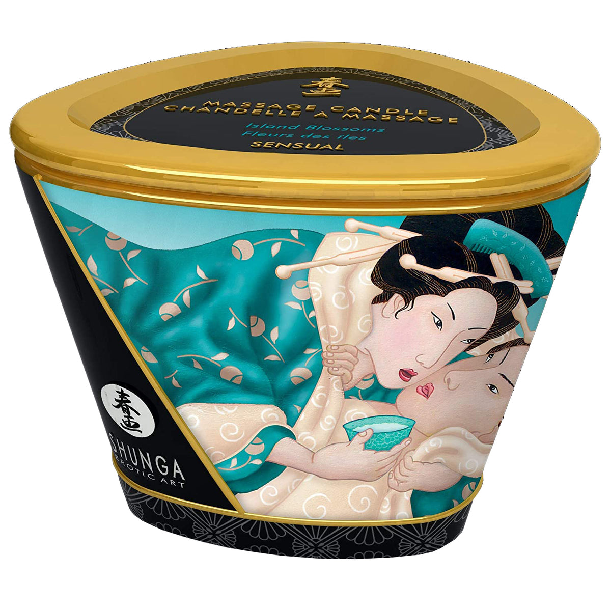 232877 - Massage Candle Sensual - Island Blossoms - Just for you desires