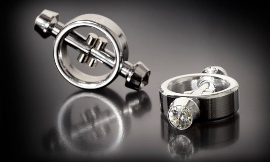 23406 - Metal Worx Magnetic Nipple Clamps - Just for you desires