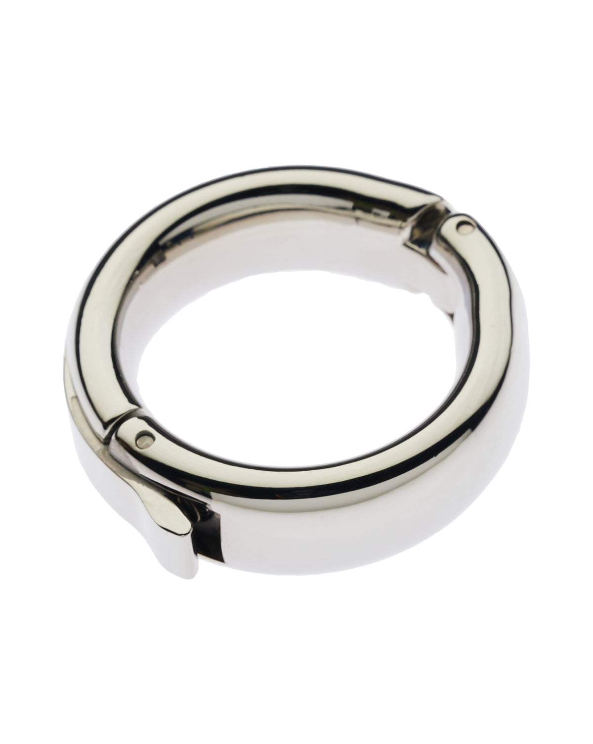 242502 - Kinki Range Adjustable Steel Cock Ring - 40-46Mm - Just for you desires