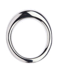 242535 - Kinki Range Stainless Steel Bent Cock Ring - 45Mm - Just for you desires