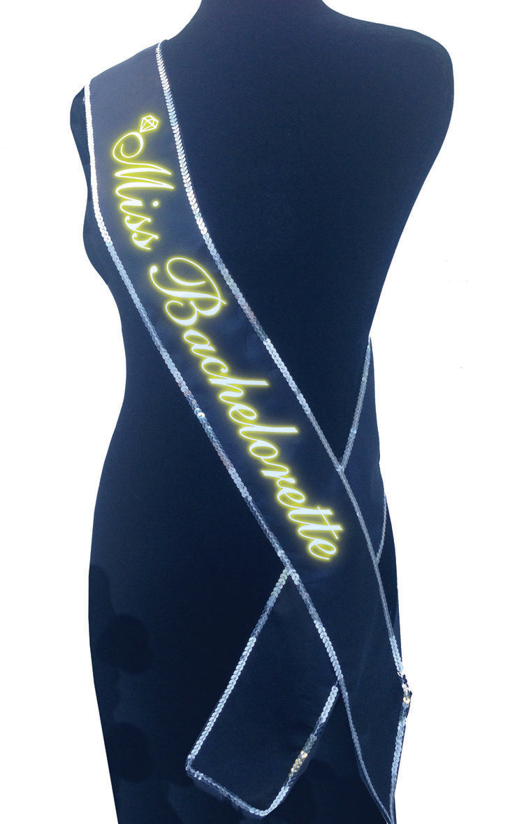 MISS BACHELORETTE SASH - Just for you desires