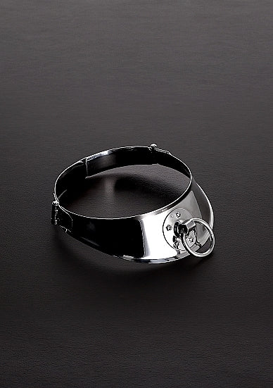 Locking Men's Collar with Ring