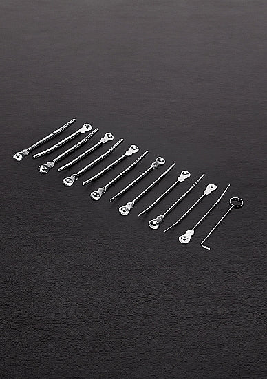 Deluxe Sounding Wands - Stainless Steel - 13 Piece Set