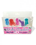 244852 - Dirty Penis Candles Set Of 5 - Just for you desires