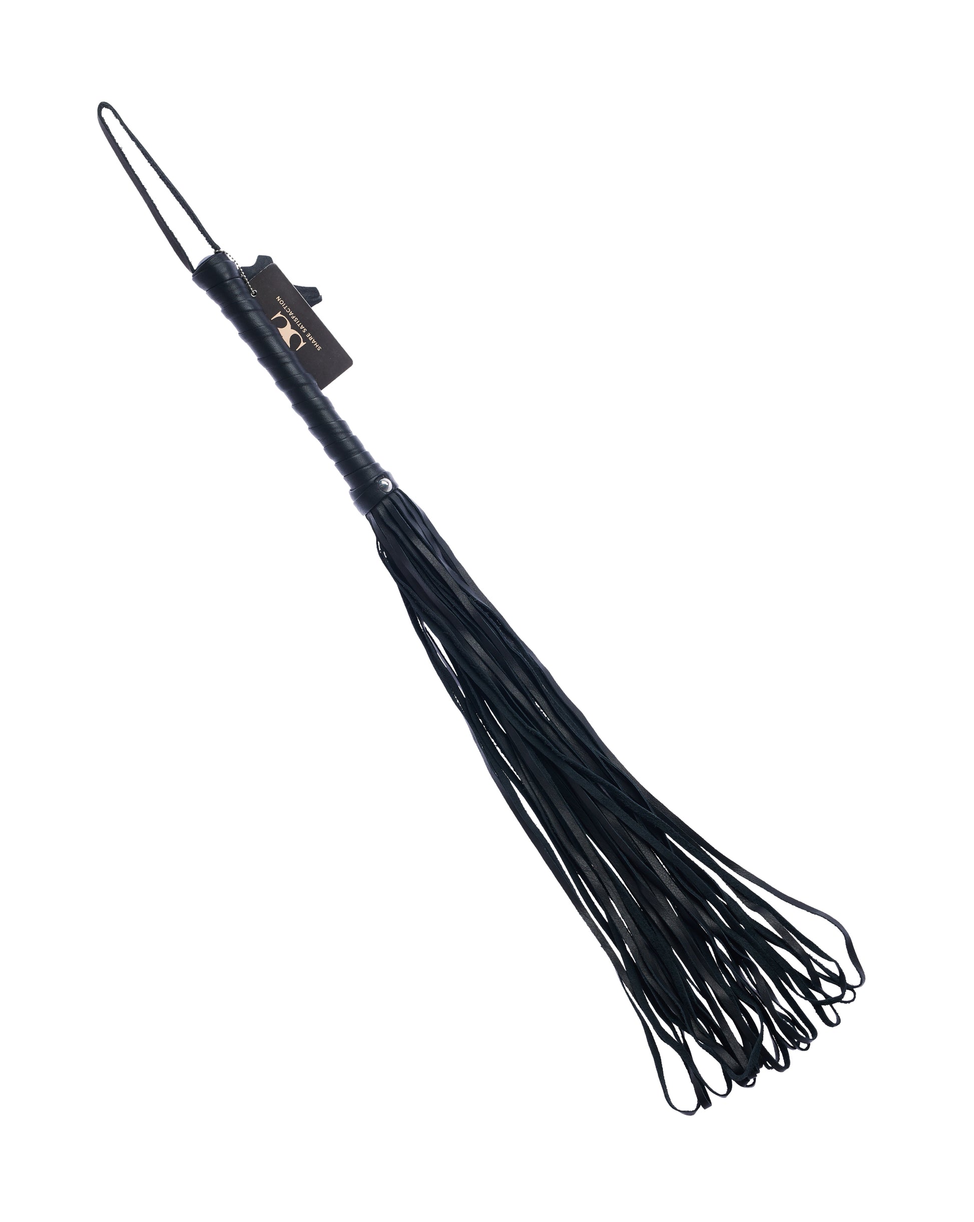 244882 - Bound X Calfskin Loop Tail Flogger - Just for you desires