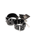 245401 - Bound X Painted Saddle Leather Cuffs - Just for you desires