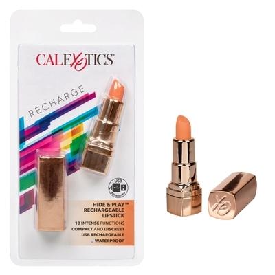 Hide & Play Rechargeable Lipstick Coral - Just for you desires