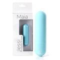Maia Jessi - Teal Blue 7.6 cm USB Rechargeable Bullet - Just for you desires