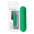 Maia Jessi - Emerald Green 7.6 cm USB Rechargeable Bullet - Just for you desires