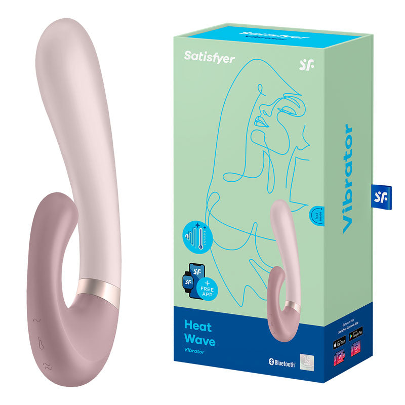 Satisfyer Heat Wave Connect App Mauve - Just for you desires