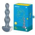 Satisfyer Lolli-Plug 2 - Gray Vibrating Anal Beads - Just for you desires