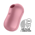 Satisfyer Cotton Candy Light Red - Just for you desires