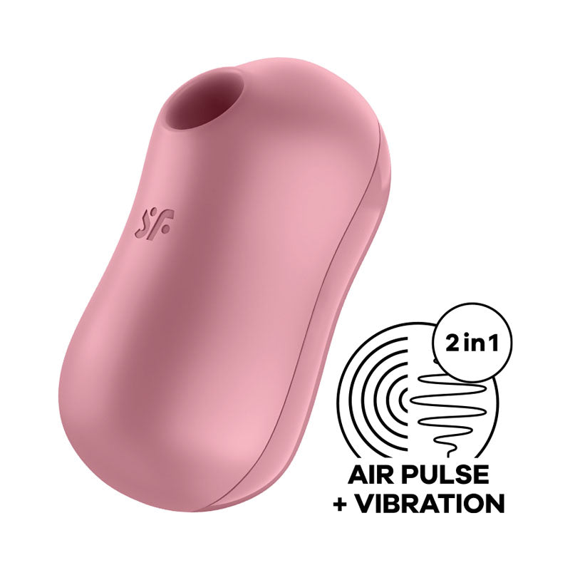 Satisfyer Cotton Candy Light Red - Just for you desires