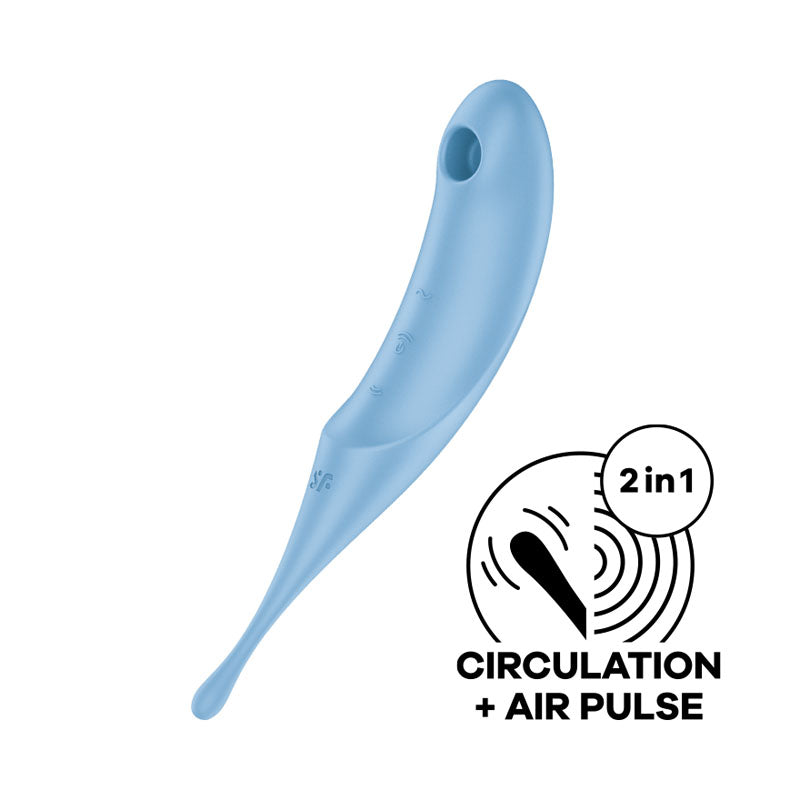 Satisfyer Twirling Pro Blue - Just for you desires