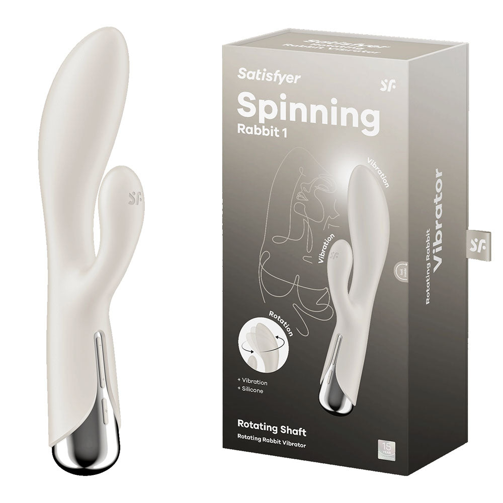 Satisfyer Spinning Rabbit 1 Beige