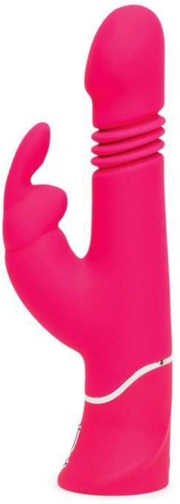 Happy Rabbit Thrusting Realistic Rechargeable Rabbit Vibrator Pink - Just for you desires