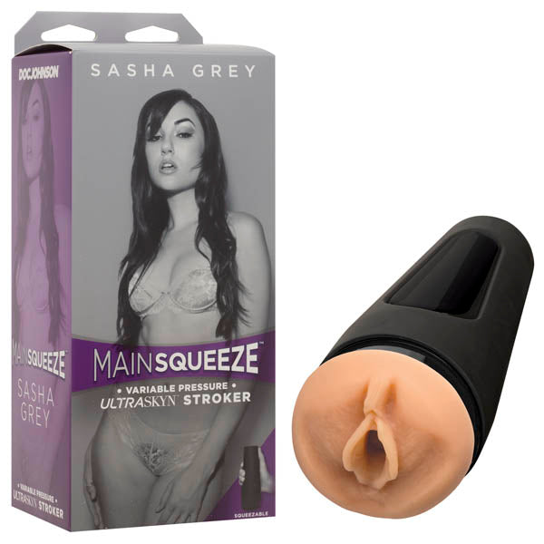 Main Squeeze - Sasha Grey - Flesh Vagina Stroker - Just for you desires