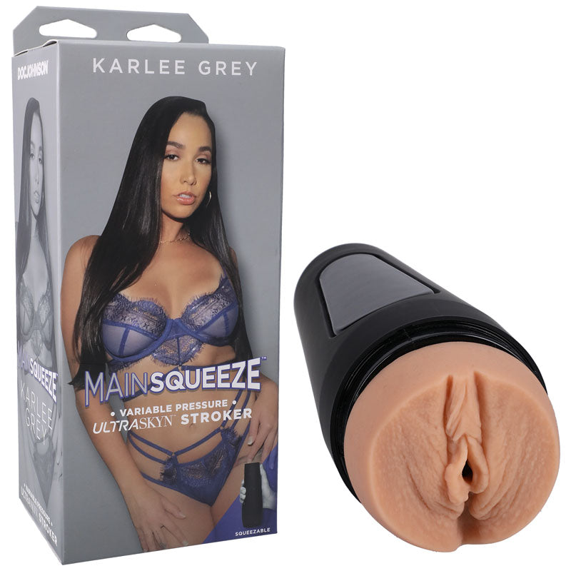Main Squeeze Karlee Grey Ultraskyn Stroker Pussy - Just for you desires