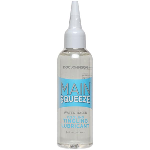 Main Squeeze Cooling/Tingling Lubricant 3.4 Fl. Oz - Just for you desires