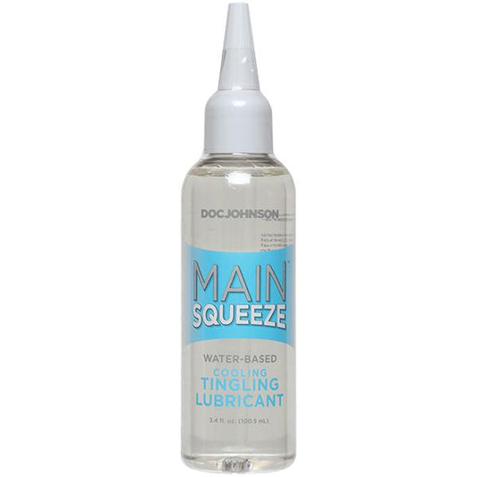 Main Squeeze Cooling/Tingling Lubricant 3.4 Fl. Oz - Just for you desires