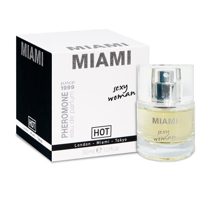 Hot Pheromone Miami - Sexy Woman - Pheromone Perfume for Women - 30 ml Bottle - Just for you desires