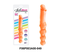Lust Jelly 9.5 Double Dong Orange - Just for you desires