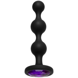 Booty Bling™ Wearable Silicone Beads Purple - Just for you desires