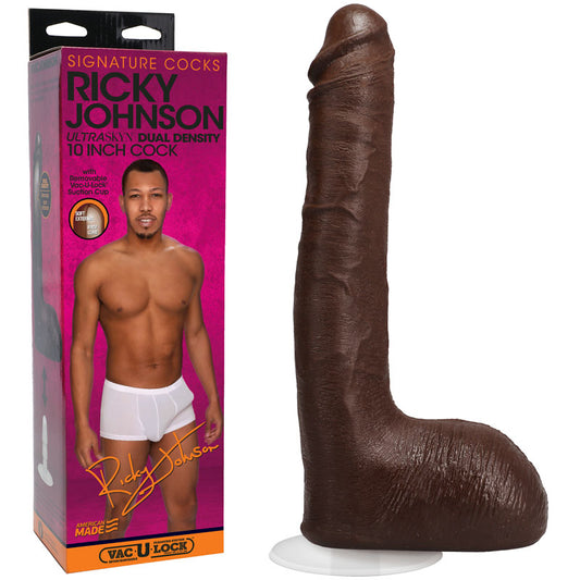 Signature Cocks Ricky Johnson 10 Inch Ultraskyn Cock With Removable Vac U Lock Suction Cup - Just for you desires