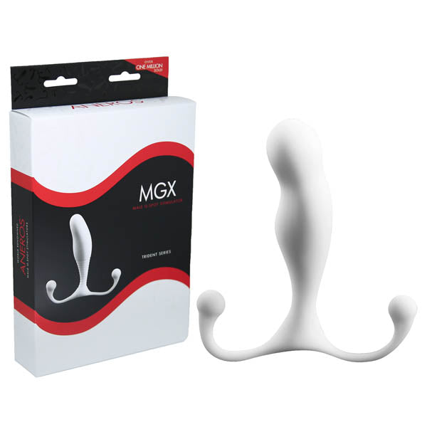 Aneros MGX Trident - White Prostate Massager - Just for you desires