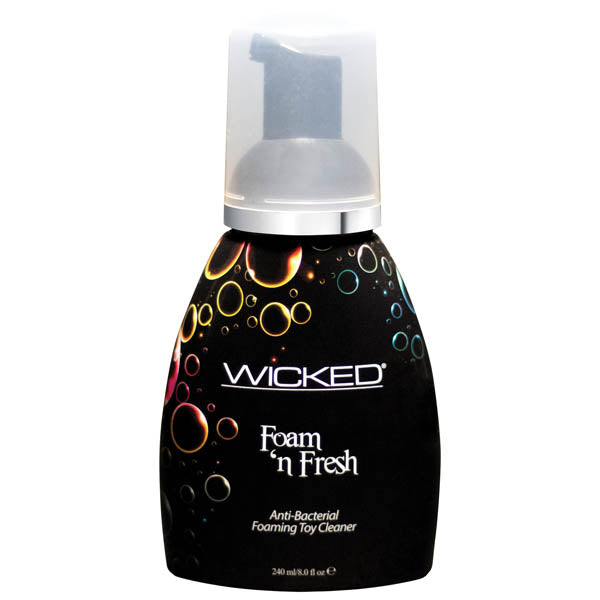 Wicked Foam 'n Fresh - Antibacterial Foaming Toy Cleaner - 240 ml (8 oz) Bottle - Just for you desires