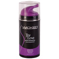 Wicked Toy Love - Glycerin Free Water Based Lubricant - 100 ml (3.3 oz) Bottle - Just for you desires