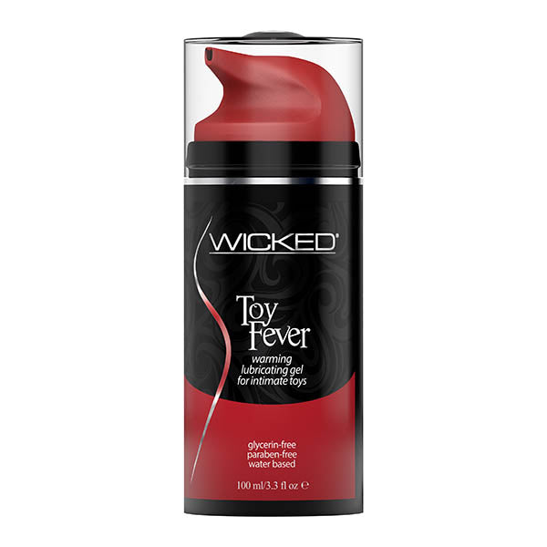 Wicked Toy Fever - Warming Glycerin Free Water Based Lubricant - 100 ml (3.3 oz) Bottle - Just for you desires