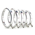 Electrastim Solid Metal Cock Ring Set 5 Sizes - Just for you desires