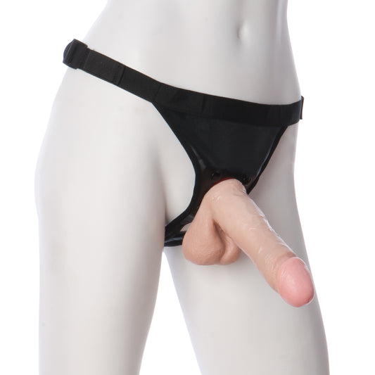 92975 - Ultra Harness Set 2 - Vac U Lock Plug With Harness And 6 Inch Dildo - Just for you desires